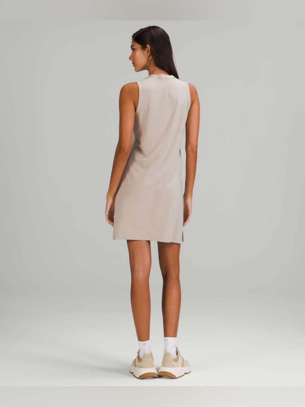 Lululemon Classic-Fit Cotton-Blend Dress - Raw Linen